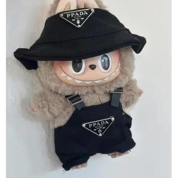 Other - NEW Labubu Designer Outfit (Overalls + Hat) *NO LABUBU INCLUDED*